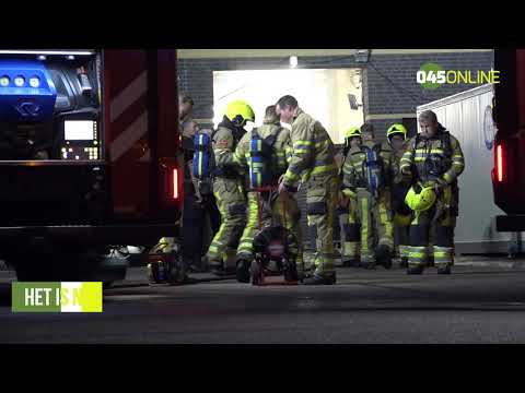 Evacuatie na brand bij Albert Heijn XL in Roda-stadion