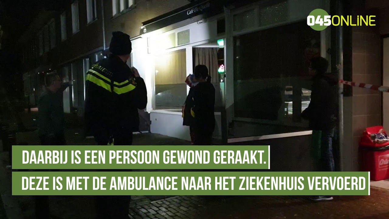 Politie zoekt getuigen schietincident friture Heerlen