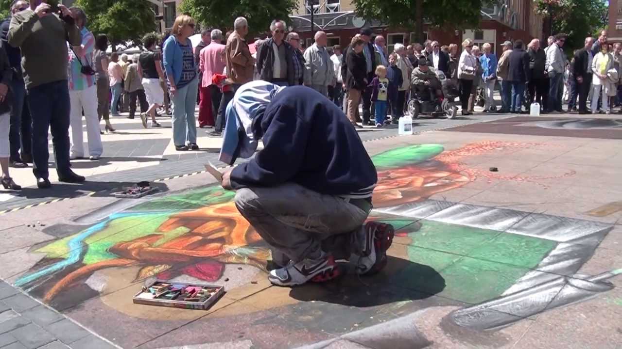 International 3D Street Painting Festival Kerkrade centrum