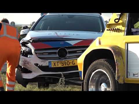 TVEllef: Ongeval met politiewagen in Meerssen