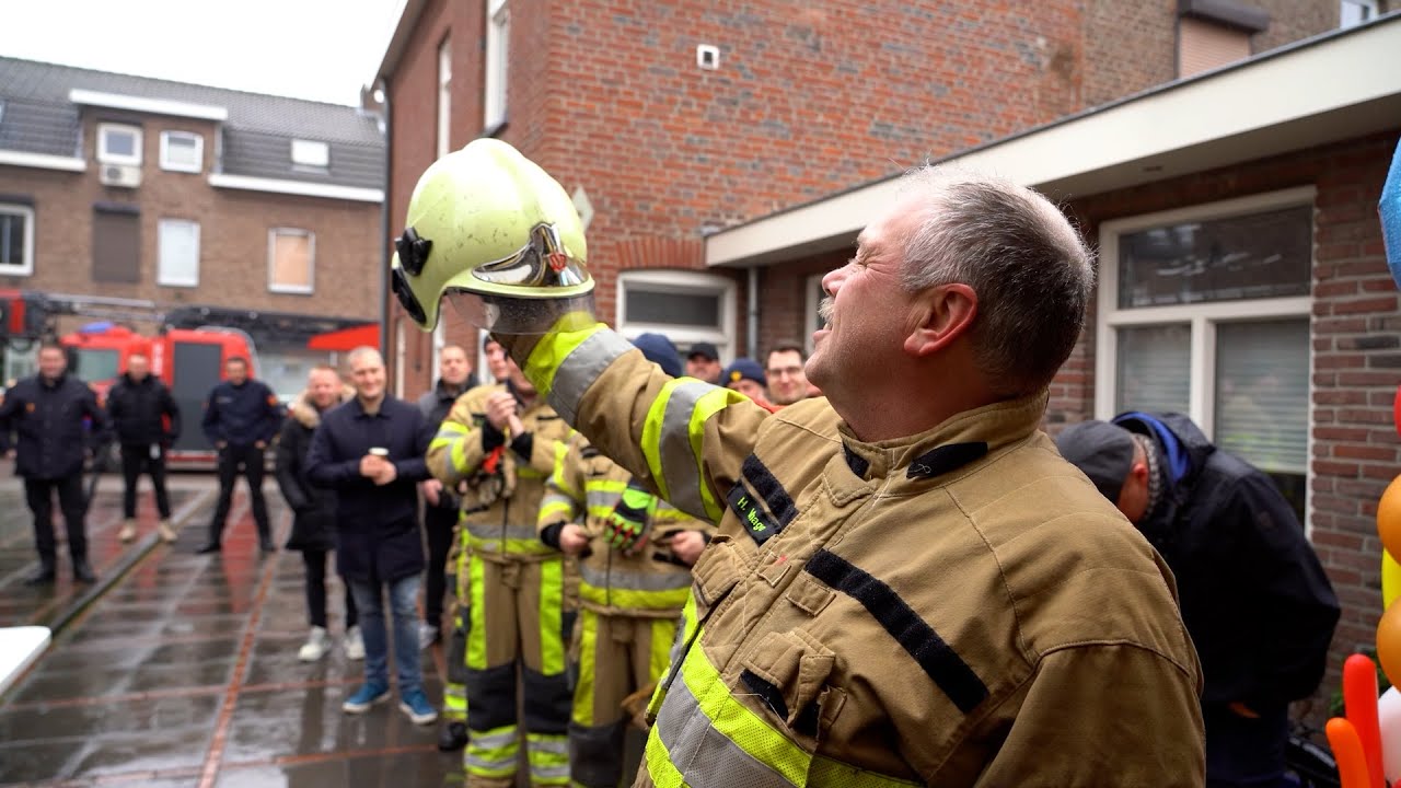 Kerkraadse brandweerman Herman Verhagen (58) neemt na 36 jaar afscheid