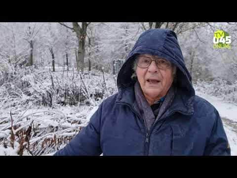 Eerste sneeuw 2022 in Parkstad