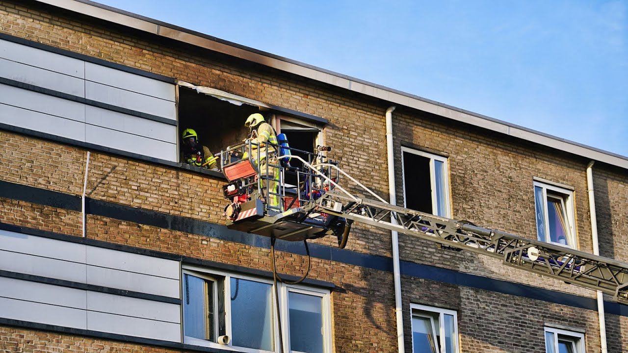 Appartement door brand verwoest in Landgraaf